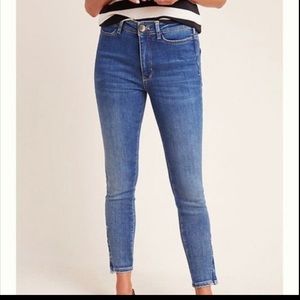 Anthropologie Pilcro & the letterpress high rise skinny jeans